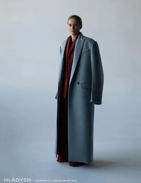 GRAY OVERSIZED COAT