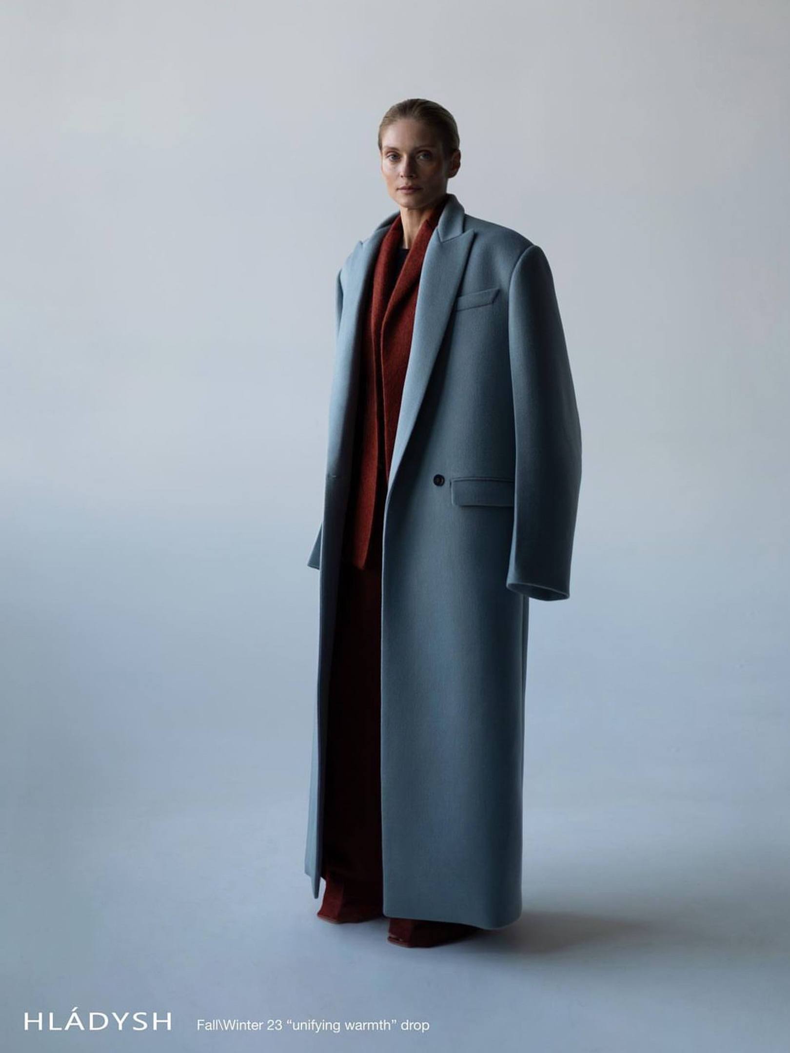GRAY OVERSIZED COAT