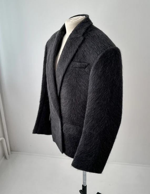 GREY OVERSIZED COAT