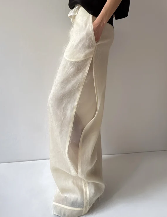 Silk pants