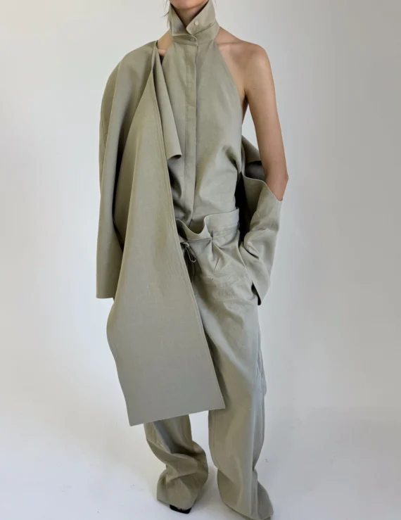 OLIVE TROUSERS