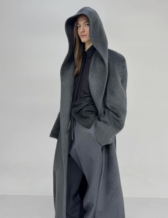 Hooded coat