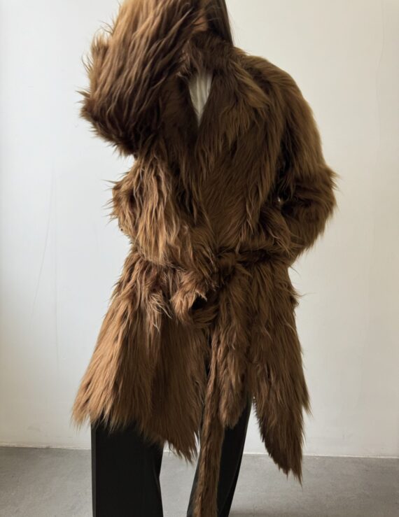 Alpaca wool coat