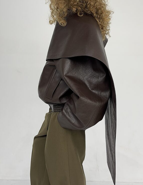Jumper with cape